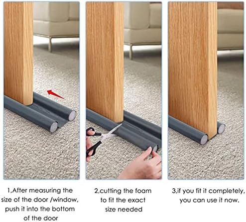 Protector de puerta para insectos (BURLETE)