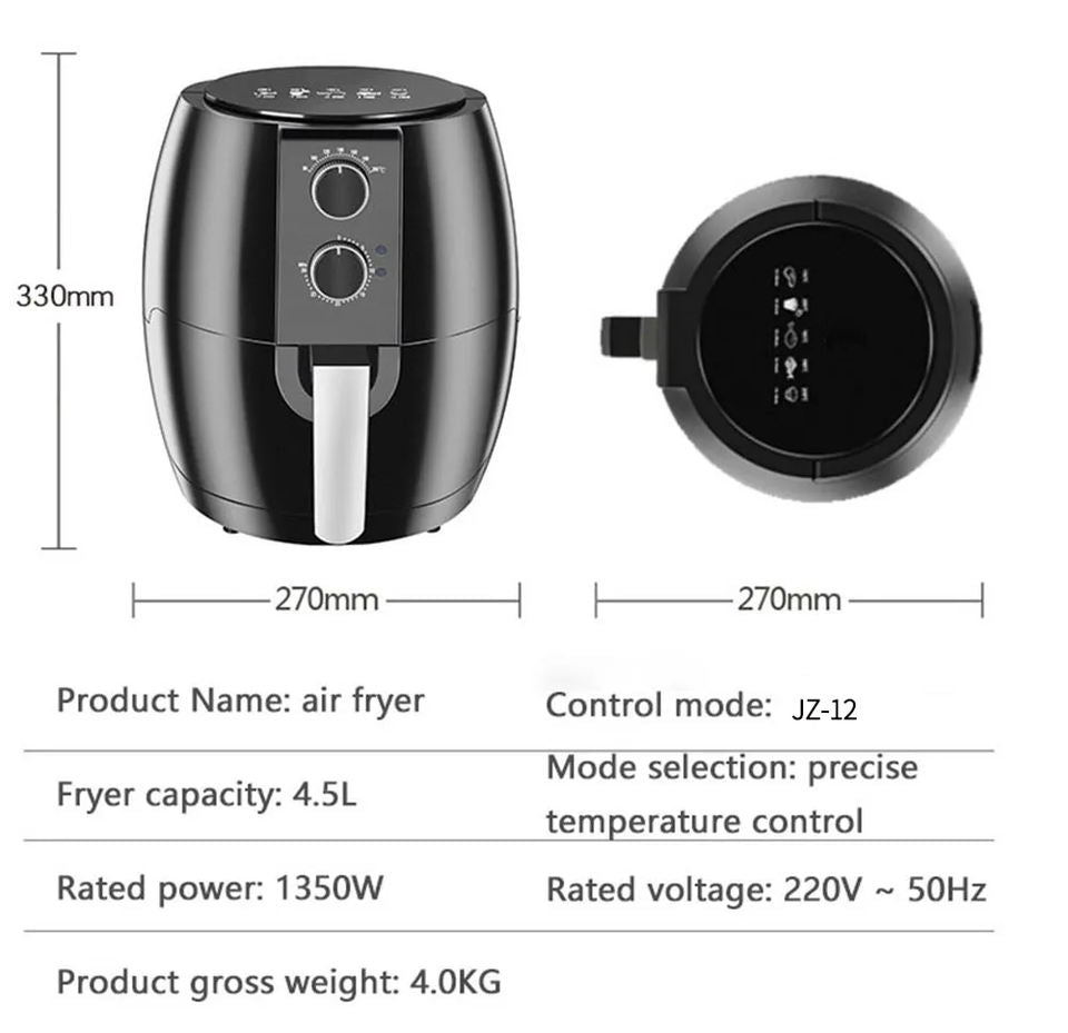 Air Fryer 5.5 LT